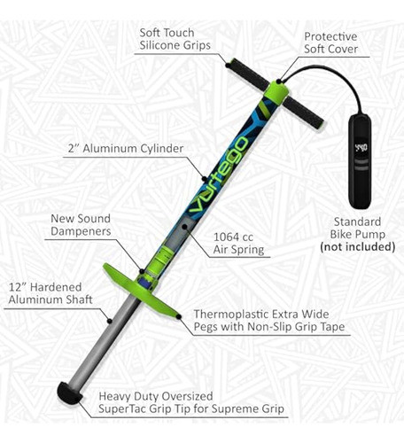 Vurtego Slingshot Pogo Stick  Muelle Ajustable 1