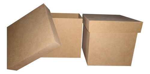 Caja Fibrofacil 12x12x12 Con Tapa Tipo Zapato X 20un. 1