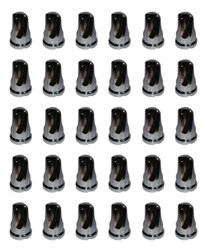 Kit 30 Unidades Cubre Tuercas Capuchones 24 Mm Bepo 0