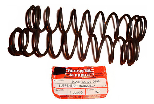 Jg. Resorte Horquilla Del Suzuki Ax 100 0