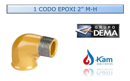 Codo A 90° M-h 2  Epoxi Dema 1