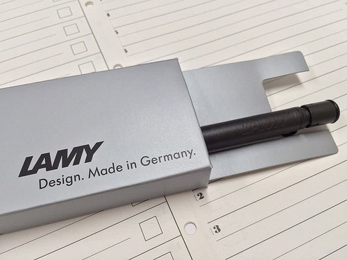 Lapiz Mecanico Carbon Punta 0,5 Mm Lamy 117 1