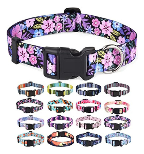 Mihqy Collar De Perro Con Patrones Geométricos 0