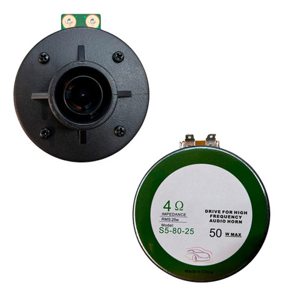 Driver Xline S5-80-25 Fenolico 50 Rms 4 Ohms 0