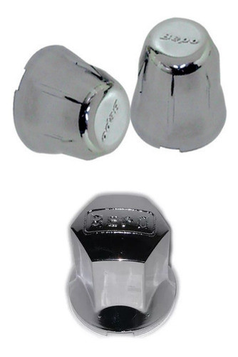 Cubre Tuerca Cromado Bepo 0