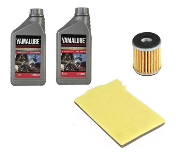 Kit Service Yamaha Original Filtro Aire Aceite Ybr Xtz 250 0