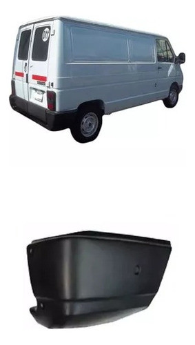 Puntera Paragolpe Trasero P/renault Trafic Derecho 1996 Gris 0
