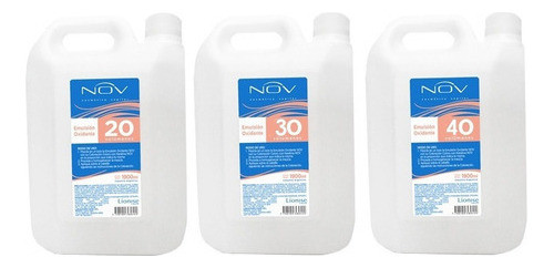 Emulsión Oxidante Nov 20-30-40 Vol + Shampoo Neutro 1