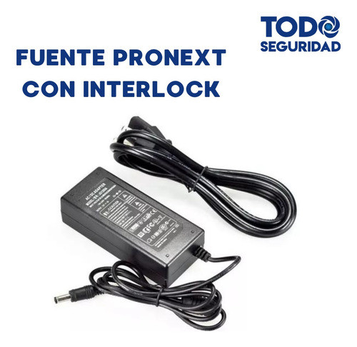 Fuente Pronext 12v 5amp + Pulpo 1x8 Alimenta 8 Camaras Cctv 1