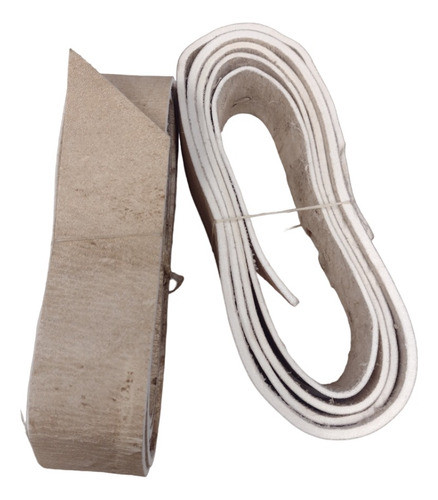 Correones De Cuero Crudo X Unidad- 4cm De Ancho (23-107) 1