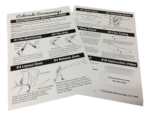 Boomerang Para Principiantes, Ideal Para Niños De 1 1