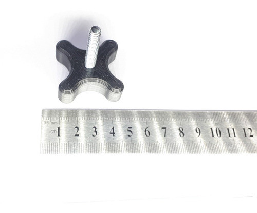 Pac X 16 - Perilla Mariposa C/ Tornillo W 3/8x32 Mm 0