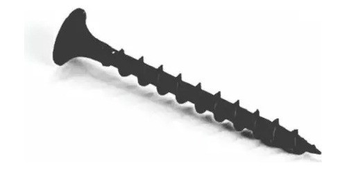 Tornillo Autoperforante Drywall Madera 8x1 1/4 Negro X 1000u 1