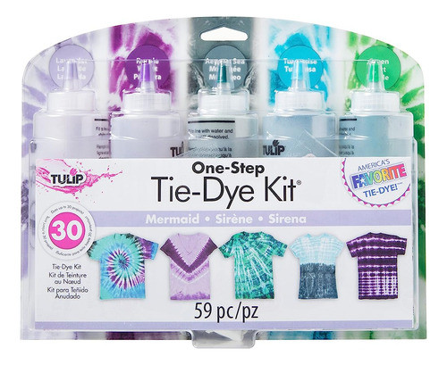 Tulip Tinte De Tela 37934 Fdy LG Mermaid 5-color 4oz Kit, De 0
