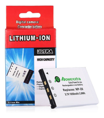 1050mah Li-ion Batería Para Casio Np-20 Exilim Z60 Z70 Z75 S 0