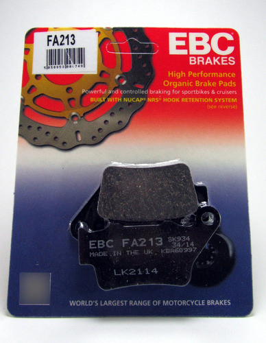 Pastillas De Freno Trasero Ebc Bmw Gs 650 800 Organico 1