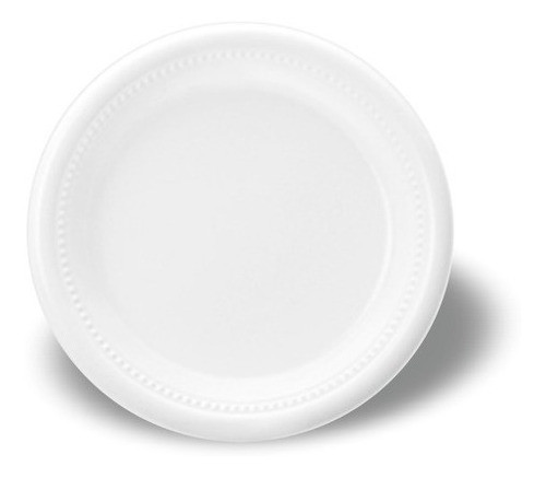 Platos Blancos Económicos 18 Cm - 100 Unidades 0