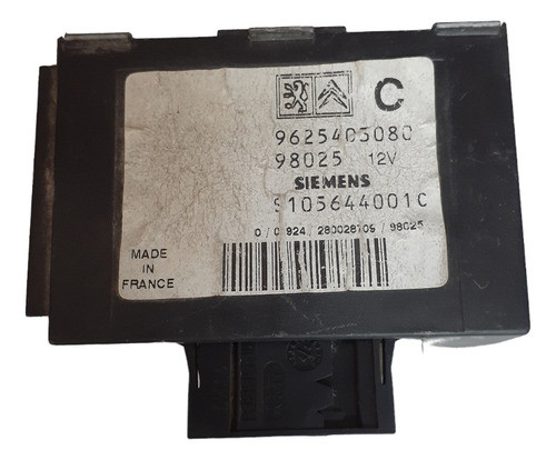 Módulo Inmovilizador Peugeot 306 Citroën 9625404080 0