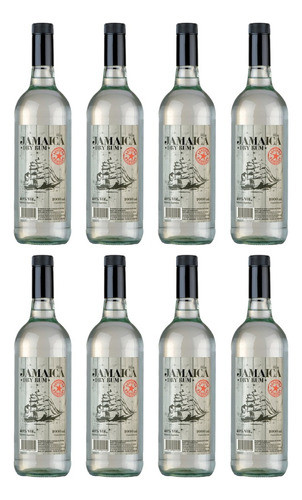 Ron Jamaica Dry 1l Zetta Bebidas X 8 Unidades 0