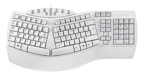 Teclado Ergonómico Usb Perixx 512 Multimedia - Sportpolis 0