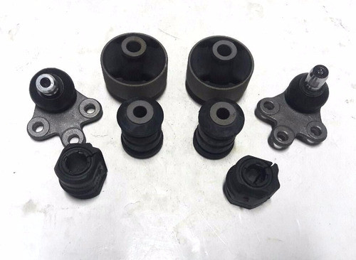 6 Bujes + 2 Rotulas Avan Chev Onix Spin Sonic Cobalt Prisma 0