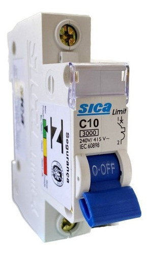 Termica Unipolar Termomagnetica 3a 1x3 Sica 782103 0