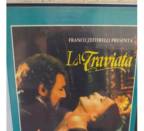 Vhs La Traviata Franco Zeffirelli Placido Domingo Original 0