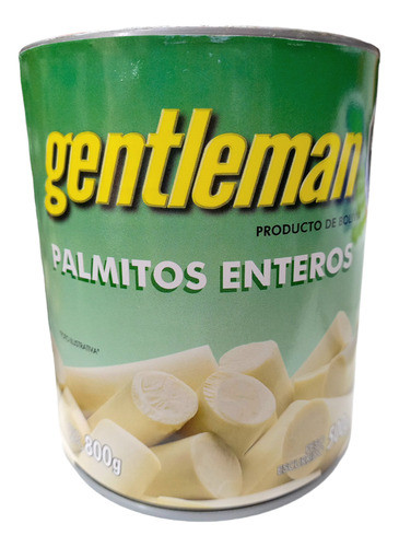 Palmitos Enteros Gentleman 800g 0