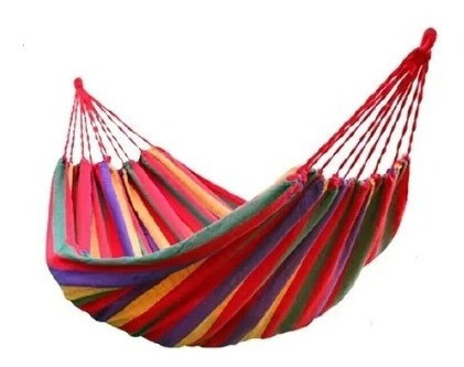 Hamaca Paraguaya Doble Resistente Jardin 240x160cm Colores 0