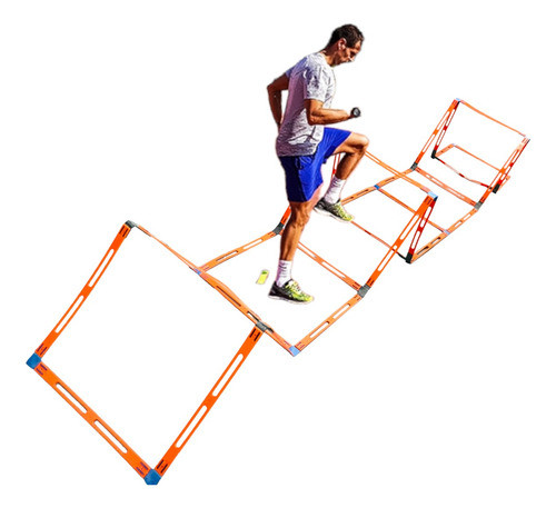 Escalera Cordinacion Leader Jump 10 Fleje Salto Premium Full 0