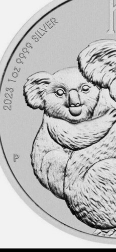 Onza Plata 9999 Moneda Dolar Koala Australia 2023 Unc Cert 0
