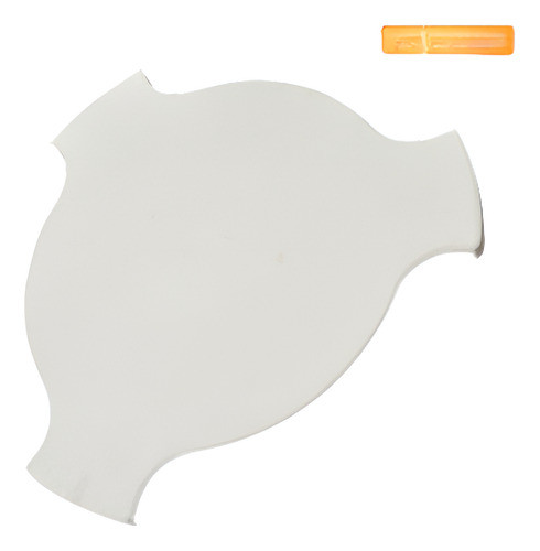 Bar.bqs Pizza Stone Deflector De Calor Para Char-griller Ako 0