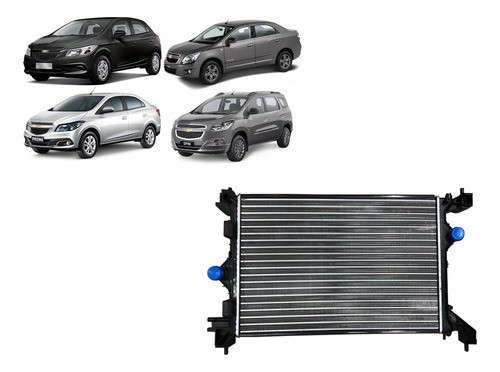 Radiador Chevrolet Spin 2012 2013 2014 2015 Motor 1.4 0