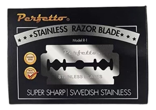 100 Hojas De Afeitar Profesional 200 Filos 0