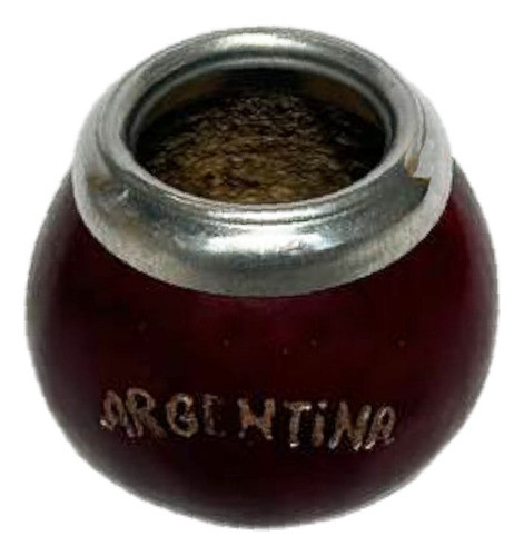 Mate Calabaza X10 Argentina Con Virola Con Bombilla Gratis 0