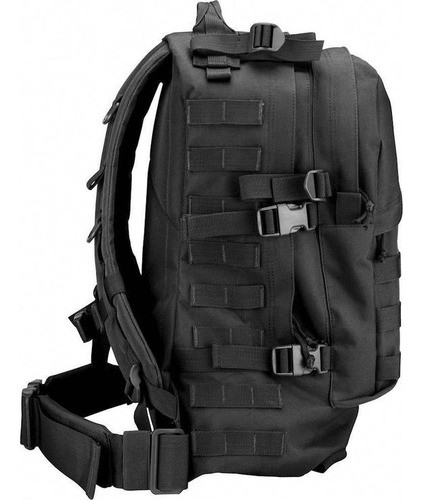 Mochila Tactica Militar Camping Mochilero 40 Litros - Negro 0