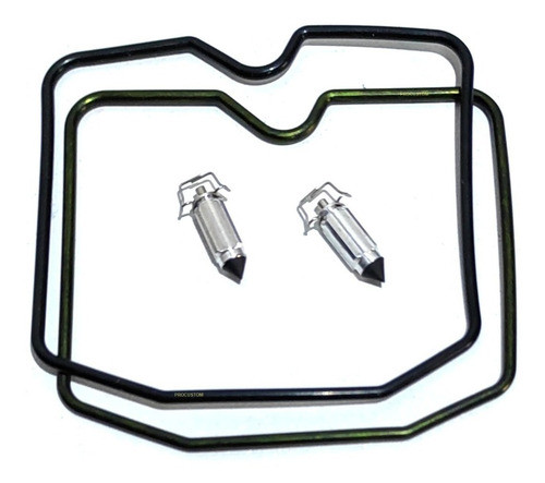 Kit 2 X Aguja Punzua Y 2 X Junta Cuba Kawasaki Vulcan En500 0