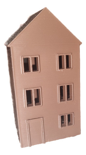Edificio 2 Pisos Ferromodelismo Escala 1/16 0