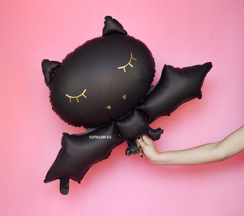 Globo Murcielago Halloween Bat Negro Grande 1