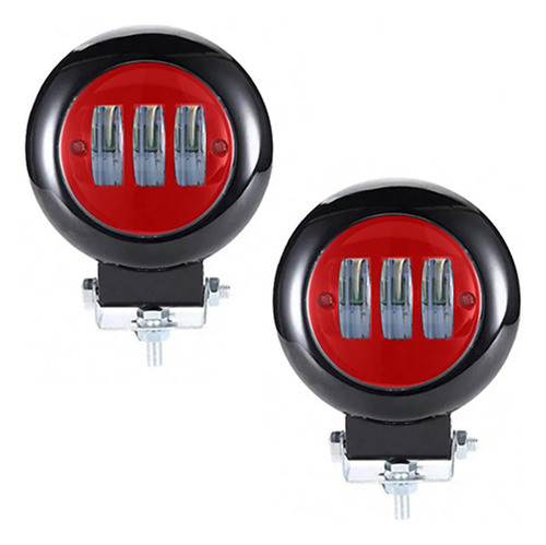 Juego De Faros Led 30w 10l Spot Poli 26250 0