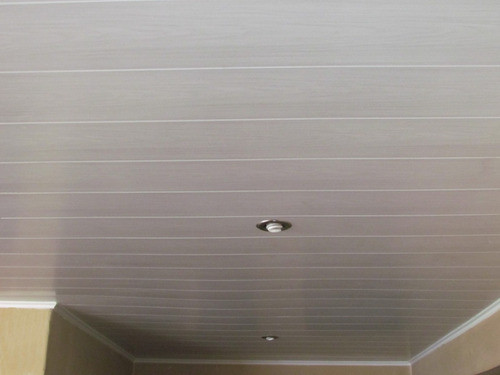 Machimbre Pvc/cielorraso X 3 Mts. 200mmx10 Mm. Pack X 10 Un. 1