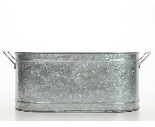 Hosley De Galvanizado Oval Bebida Fiesta Larga 18 Tina Enfri 0