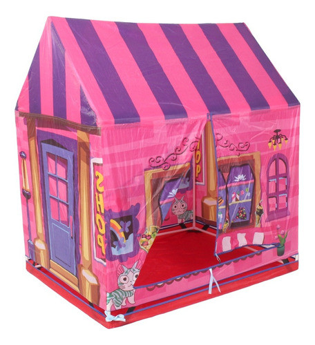 Carpa Infantil Con Diseño De Casa Desarmable Castillo Grande 1