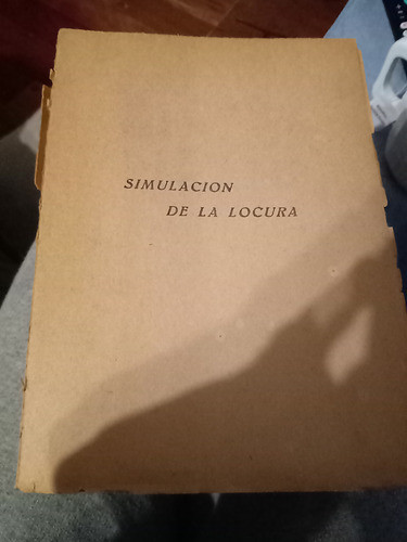 Libro Simulación De La Locura .sin Tapa.jose Ingenieros 0