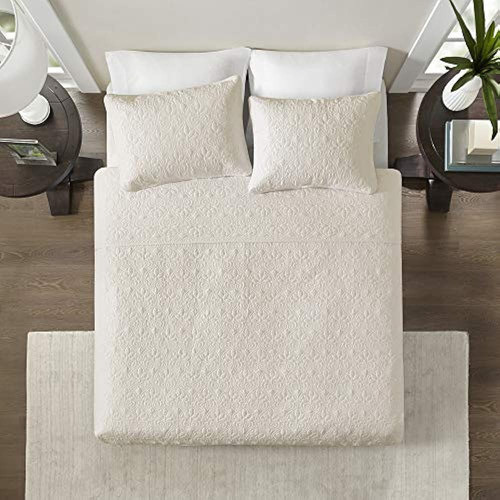 Madison Park Quebec 3 Pzs Coverlet Doble Cara Diseño Bohemio 1