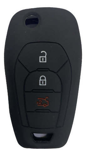 Funda Silicona Llave Navaja 3 Botones Onix Plus Cruze Tracke 0