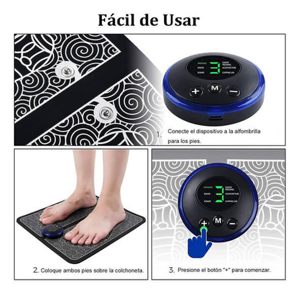 Kit Masajeadores Portátiles Cuerpo Pies Relax Cervical 1