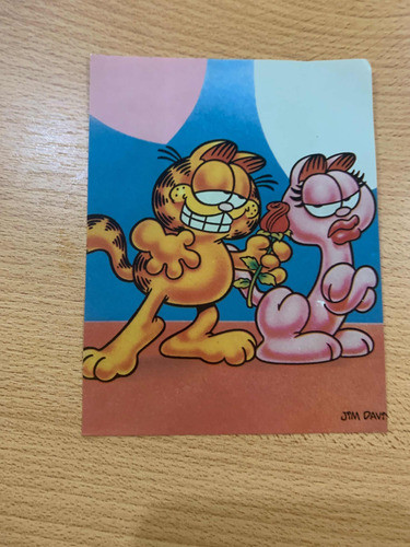 Lote De 5 Stickers Retro Garfield  Grandes 1