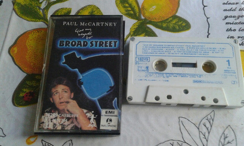 Cassette Paul Mc Cartney. Give My Regards To Broad Street 0