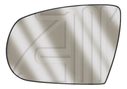 Vidrio De Espejo Izquierdo Fiat Toro 16 - 24 Plano Con Base 0